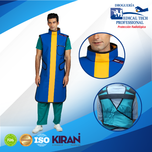 MANDIL CON COLLARIN INCORPORADO FLEXBACK ADULTO